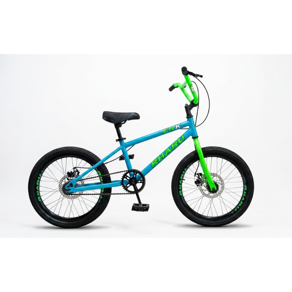 Bicicleta Aro 20 Alumínio Freio À Disco Freestyle Bmx Rharu