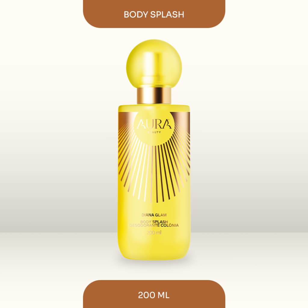 Body Splash Desodorante Corporal Diana Glam 200ml