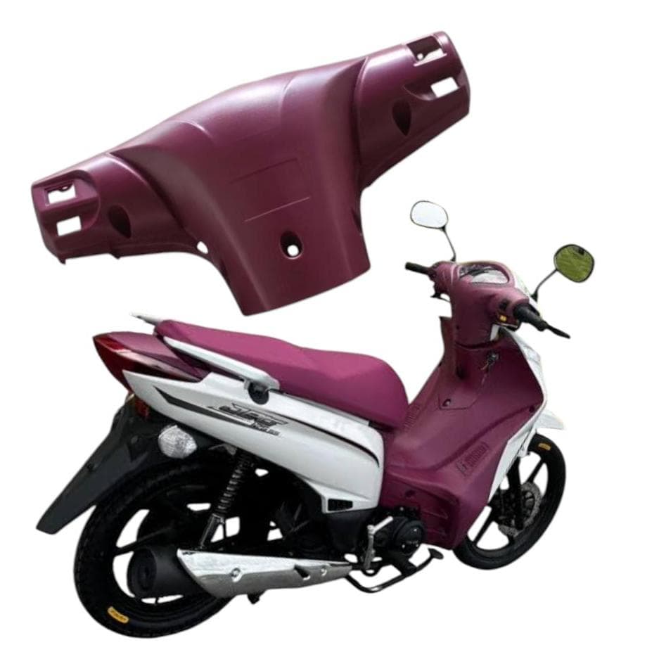 MOLDURA PAINEL SHINERAY JET50S/125S COR VINHO ORIGINAL