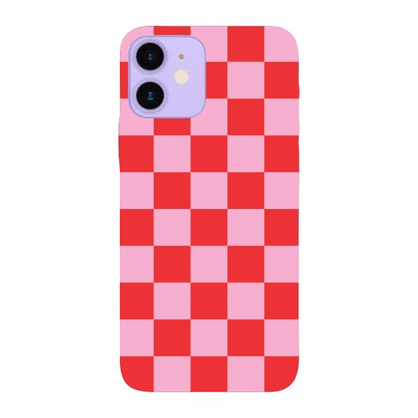 Capinha para iPhone 12 Mini Anti Impacto Fashion - QUADRICULADA COLOR MIX