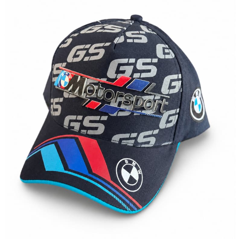 Boné BM Motorsport Premium Azul Ajustável