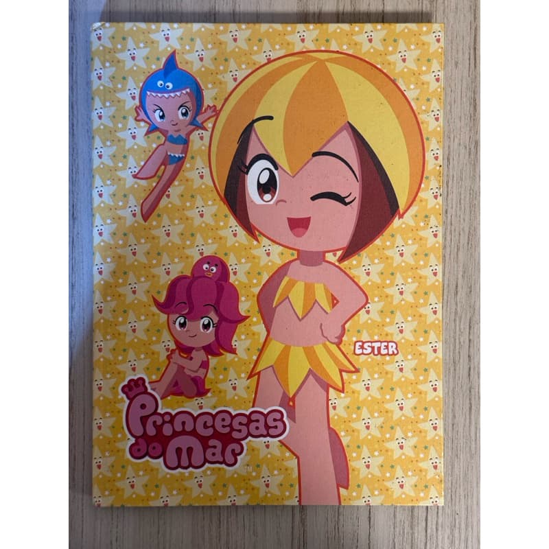 Caderno Princesas do mar - Nostálgico - Vintage para colecionadores