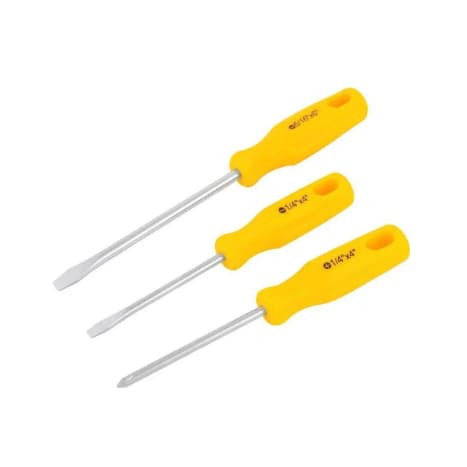 Kit 3 Chaves Fenda e Phillips Magnetica Reforçada