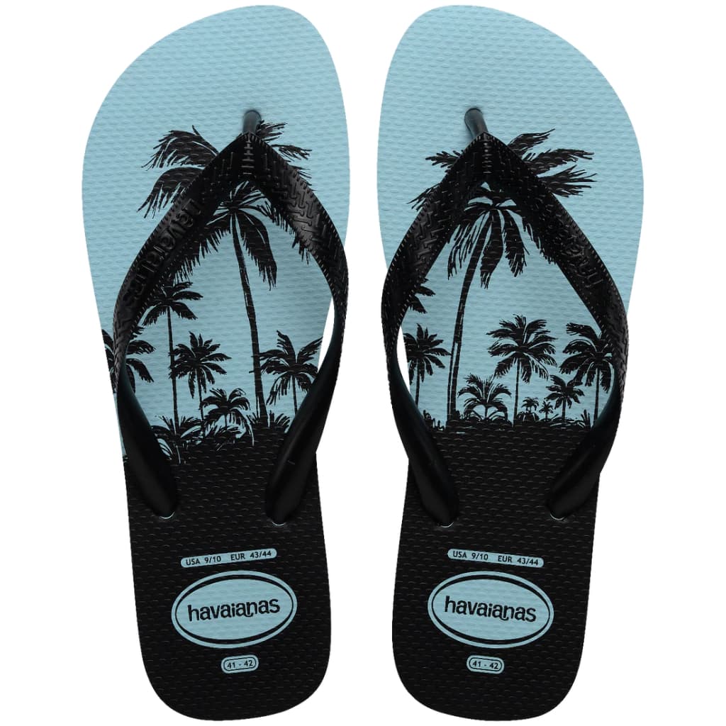 Chinelo Sandália Havaianas Aloha Azul Maceió - Original