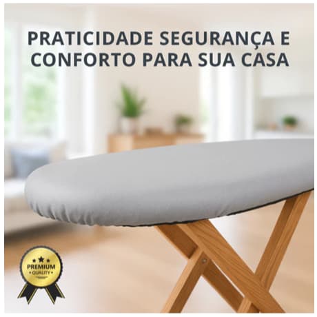 Forro Térmico Para Tábua de Passar Com Espuma Reforçado