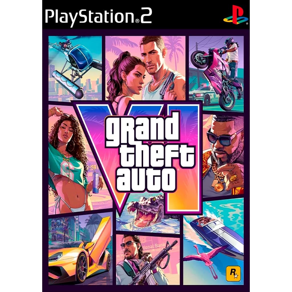🌴 GTA 6 para PS2  - Grand Theft Auto VI Mod para PlayStation 2 Desbloqueado