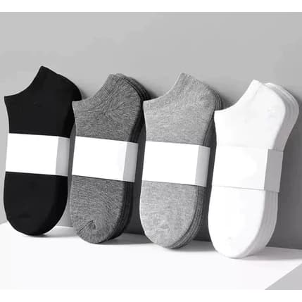 Kit 3 a 12 Pares De Meias Soquetes Cano Curto Masculina e Unisex ótima qualidade Tamanho 40 a 46
