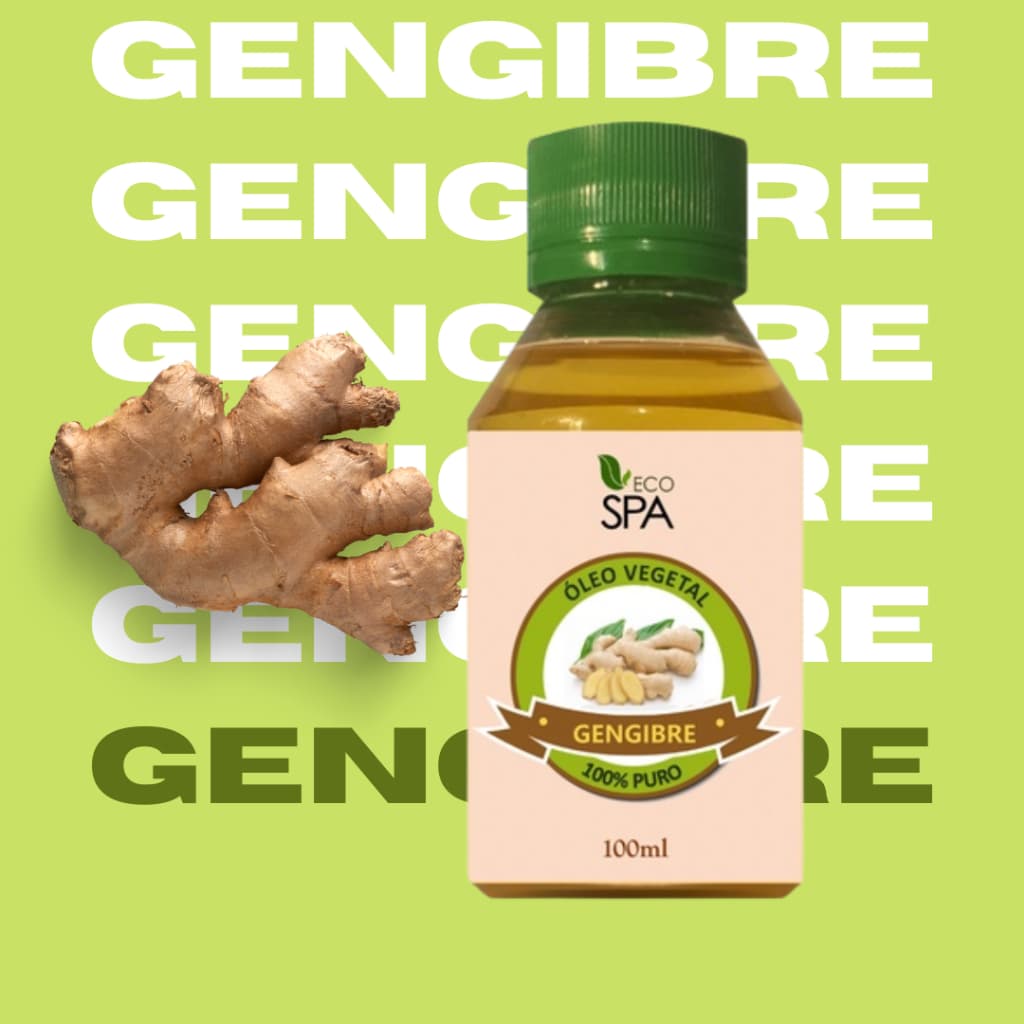 Óleo Vegetal De Óleo De Gengibre 100ml - Eco Spa