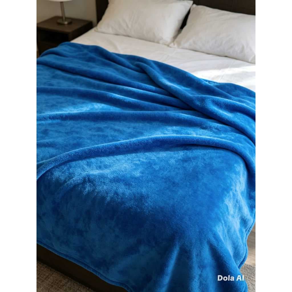 Manta Cobertor Casal Microfibra Soft 1,80m x 2,00m 100% Poliéster – Toque Macio, Quentinha e Cores Variadas