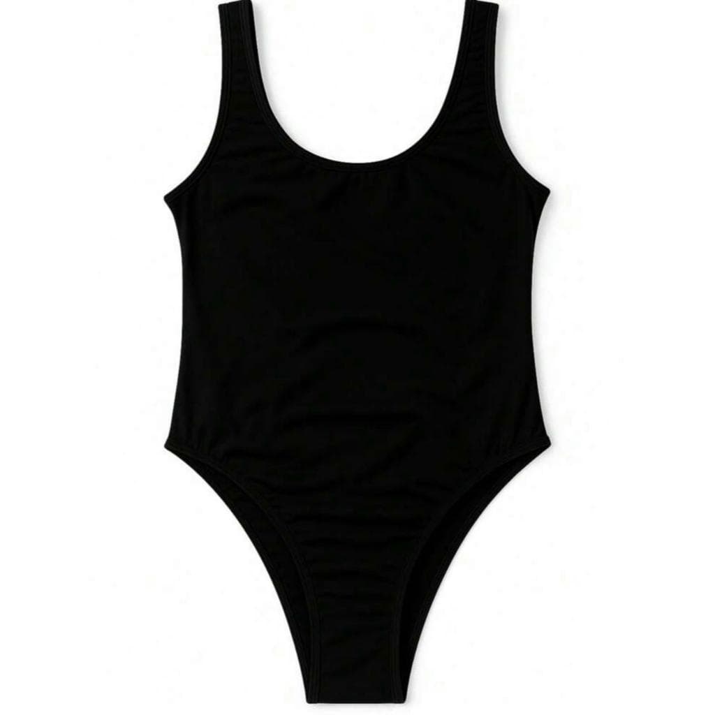 Maio Suplex Forrado, Do P ao GG Preto Roupa de Banho Piscina Parque Aquático