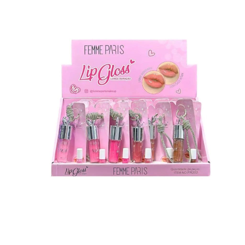 Lip gloss longa duração - Femme Paris