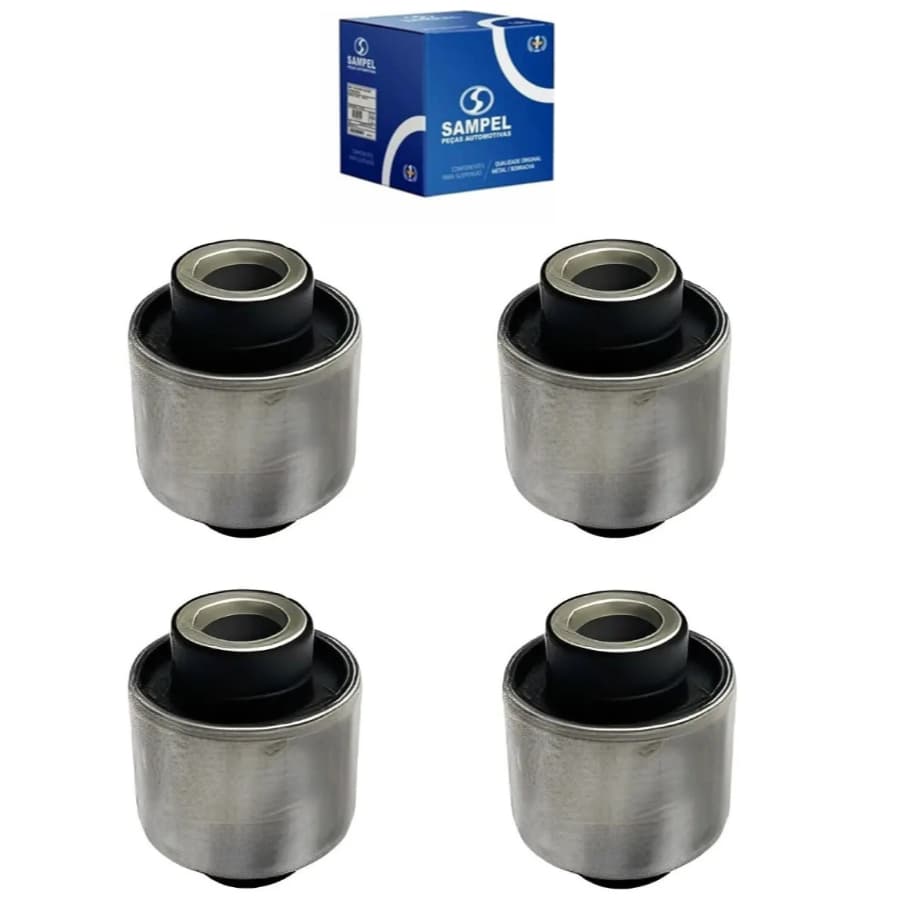 04 Buchas Braço Tensor Reto Traseiro Hyundai I30 2009 2010 2011 2012