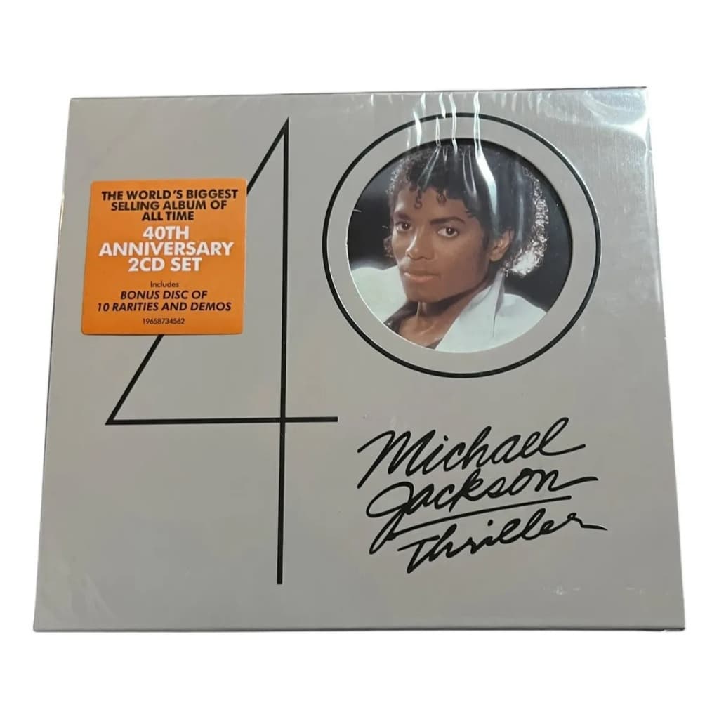 Raridade !  - CD Thriller Michael Jackson - 40 Anniversary  Deluxe Edition - 2CDs