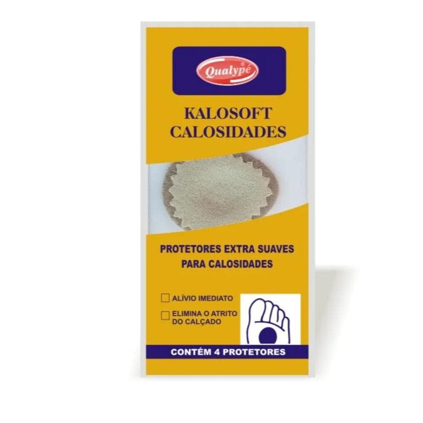 Protetor extra suave para calos / calosidades - contem 4 protetores