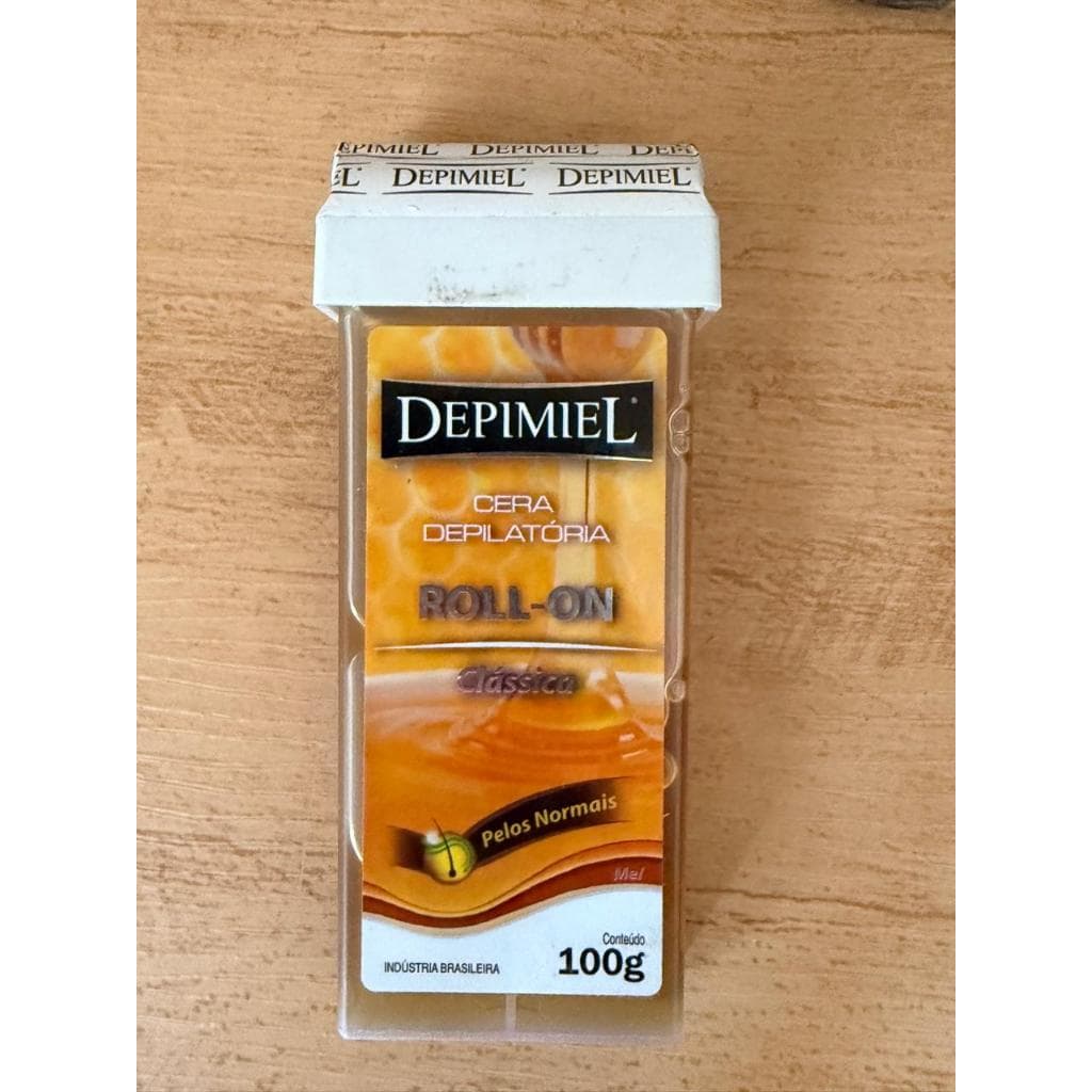 Cera Roll-On Depimiel Mel 100g: prática, rápida e eficiente, depilar, depilação, pelos, limpeza corporal, cuidados