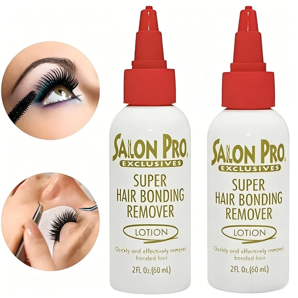 Kit 2 Removedor Salon Pro 60ml Profissional Para Cílios e Extensão