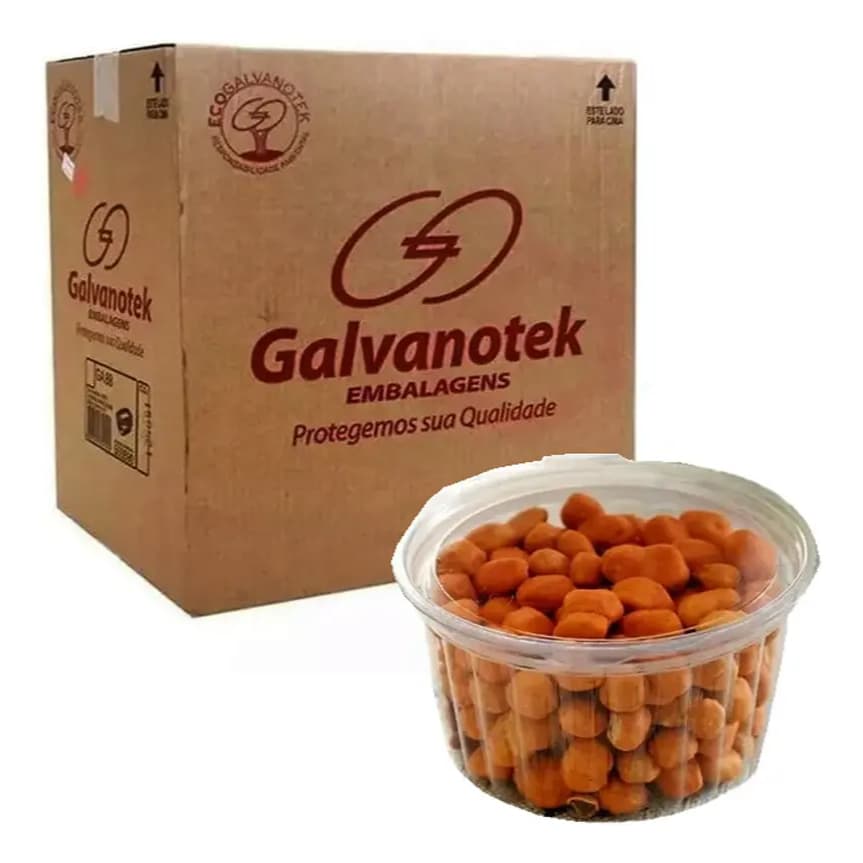 200 Embalagem Tampa Articulada Galvanotek G-771 500ml (1cx)