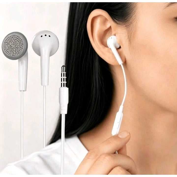FONE DE OUVIDO AURICULAR COM MICROFONE BRANCO