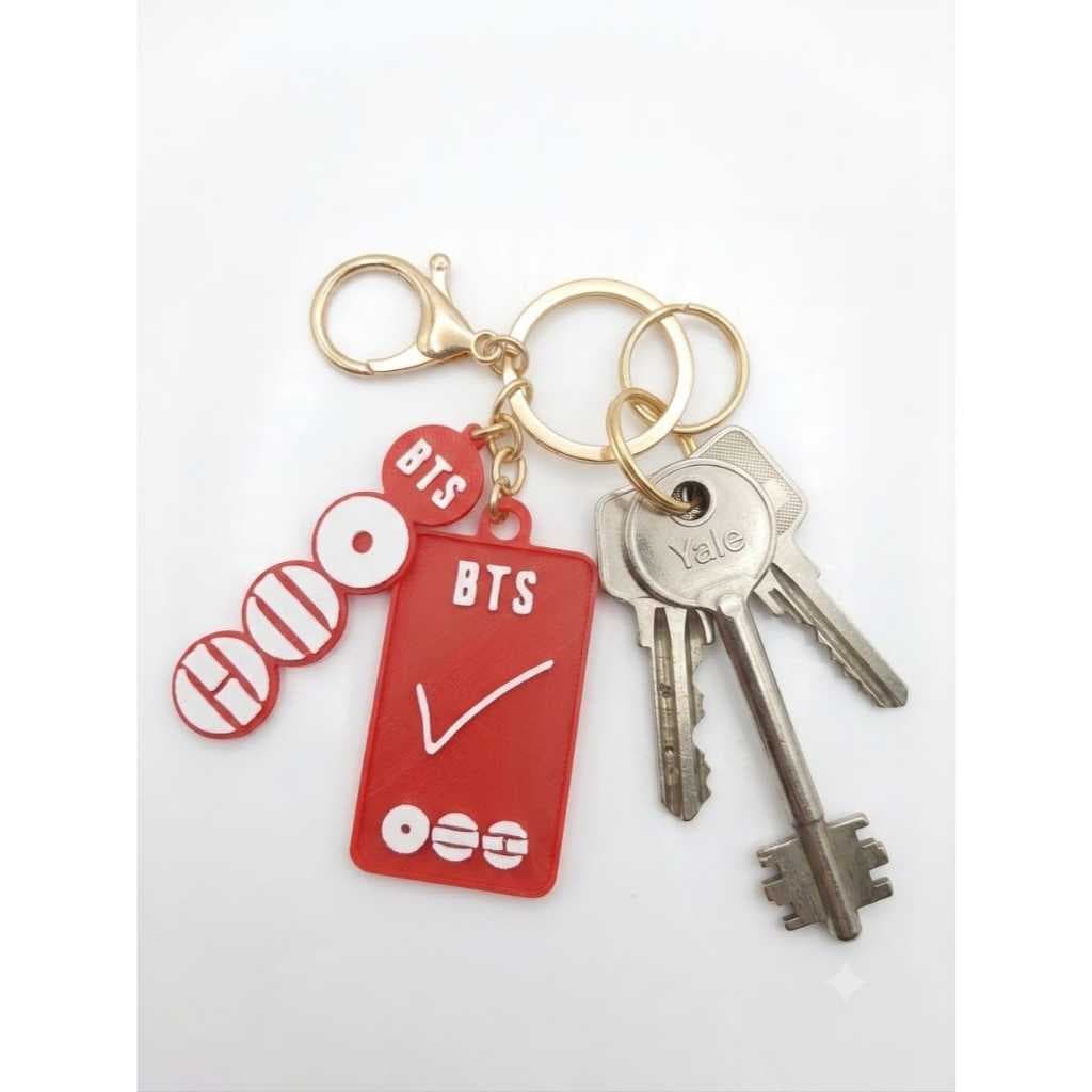Chaveiro BTS Personalizado Arirang 3D Kpop Army Premium Com Mosquetão
