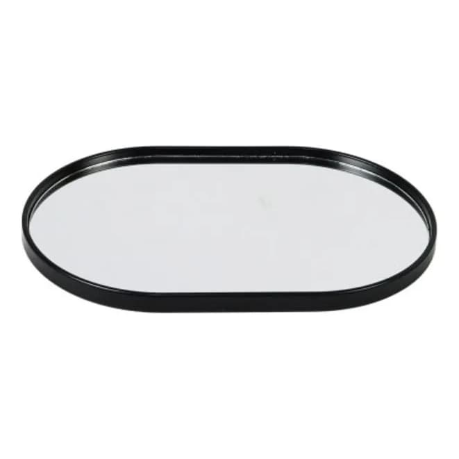 Bandeja Decorativa Newway Espelhada Oval 29,5 Cm