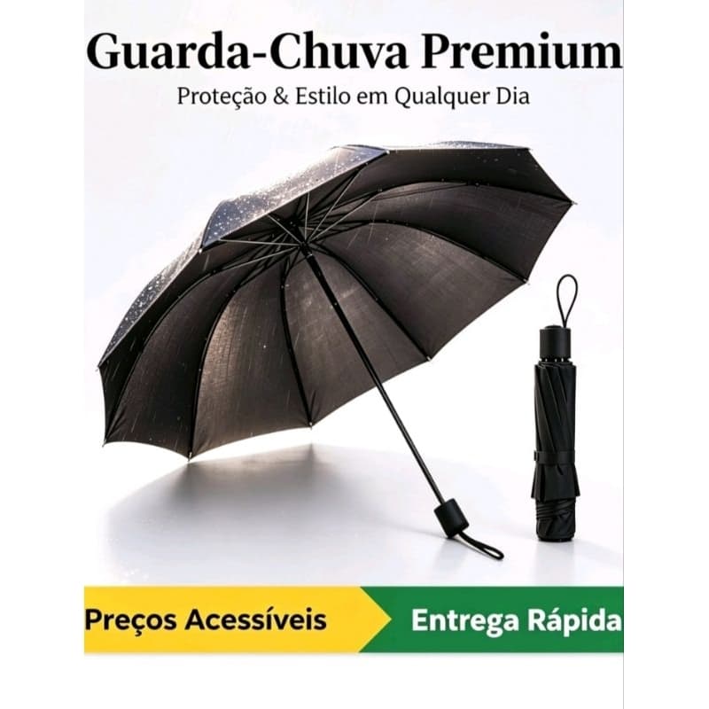 Guarda chuva individual portátil para levar sempre discreto bolsa/mochila resistente sol chuva