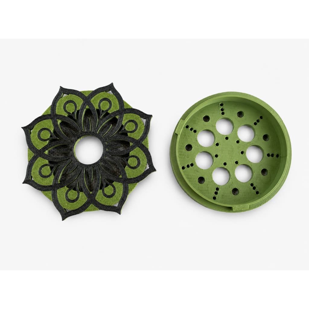 Suporte Aromatizador Automotivo Compatível com Refil BBW Modelo Flor Porta Refil Carro/ pode ser colocado na saída do ar