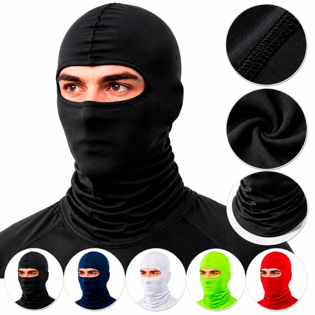 Balaclava Touca Ninja Várias Cores Multiuso Tática Militar Proteção Uv50