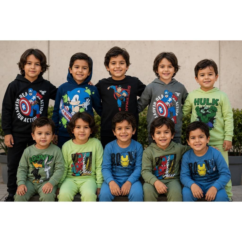 Conjunto Infantil Personagem flanelado Cojunto Moletinho Infantil Menino conjunto inverno desenhos