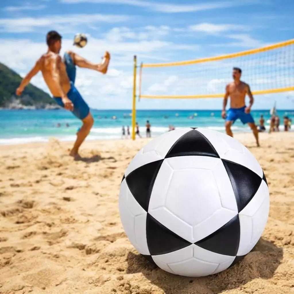 Bola Futevolei Branca Profissional Macia Altinha Branca