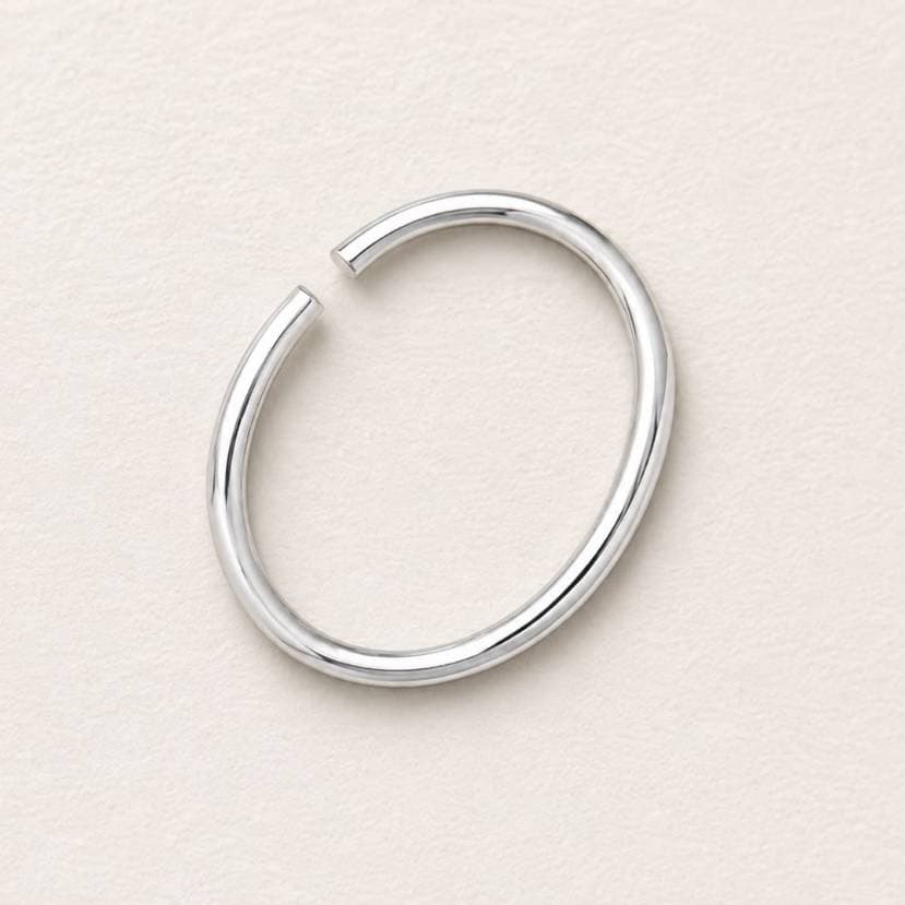 Piercing Argola lisa PRATA 925 | Dreams Joias
