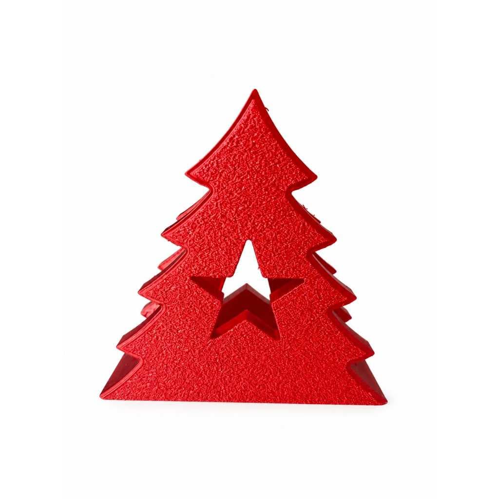 Porta Guardanapo Árvore de Natal | Enfeite para Mesa Posta Natalina | Decoração de Natal em Impressão 3D