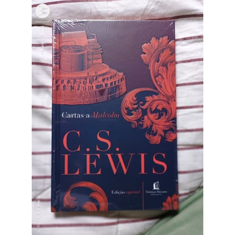 C S Lewis cartas a Malcom livro novo capa dura