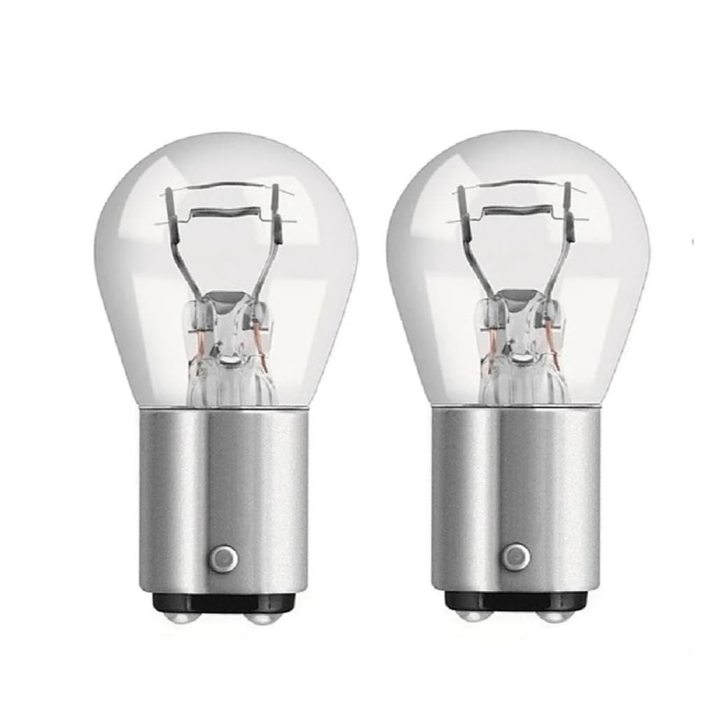 Par Lampadas 2 Polos P21 12v 5w Lanterna Freio Gol G2 G3 G4 G5 G6