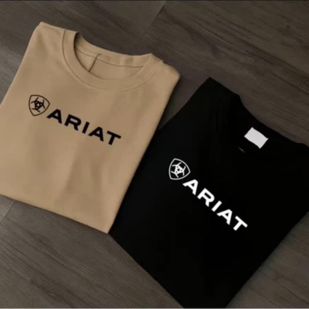 Kit 2 camiseta Masculina Rodeio AriaT Country Rodeio Vaquejada Streetwear top Cores