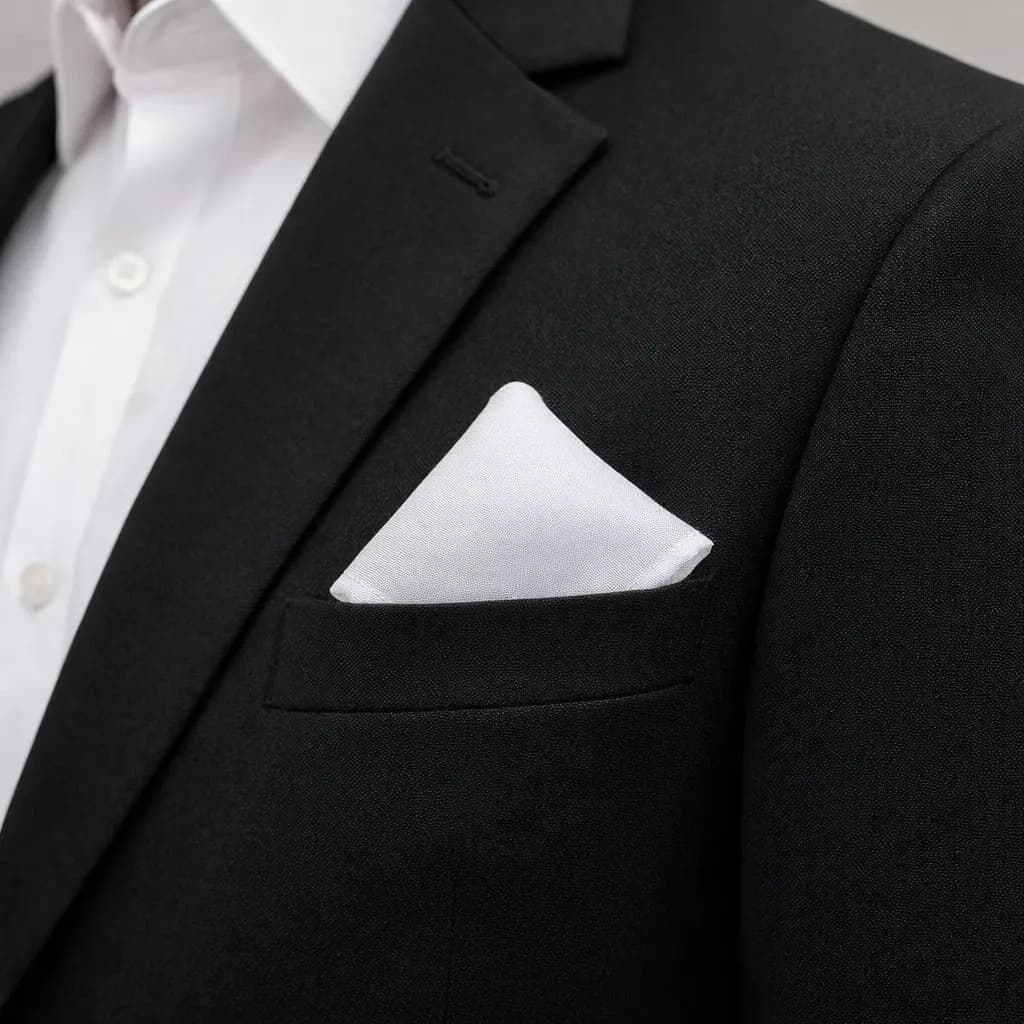 Lenço De Bolso Liso Terno Masculino Padrinhos Várias Cores