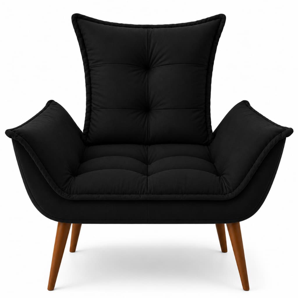 Poltrona Priscila Elegance para Sala de Estar e Recepção