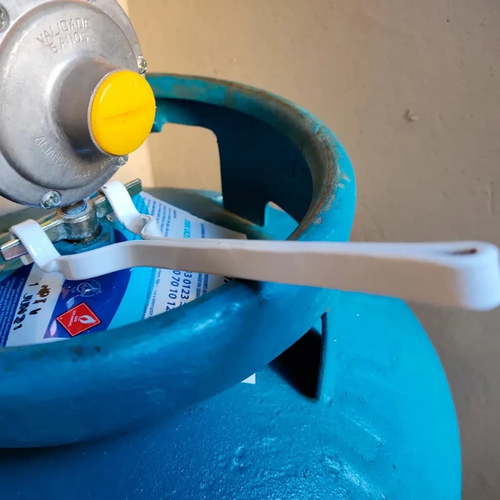 Chave para Trocar Registro Botijão De Gás Borboleta - Chave para Troca Botijão