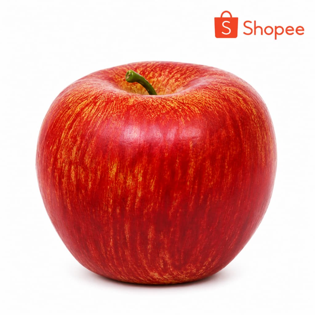 Maca Decorativa Unidade Natural Vermelha Para Decoracao Elegante Cozinha Fruteira Mesa Posta Vitrine Presentes