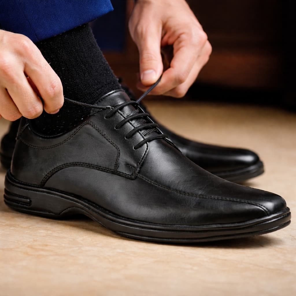 Sapato Masculino Casual Sport Oxford Confort Elegante Fino Macio Sapato Social Confortável