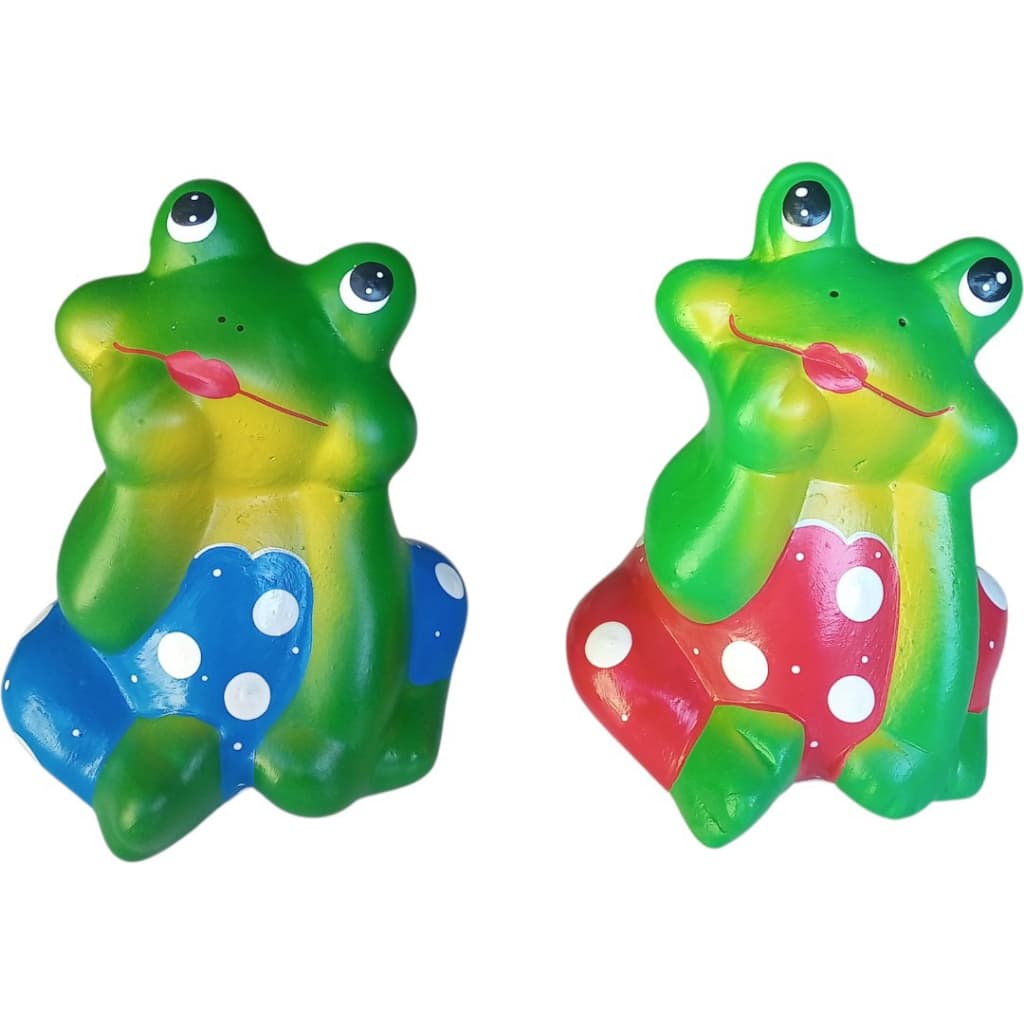 Sapo decorativo em ceramica enfeite para jardim vaso varandas quintal
