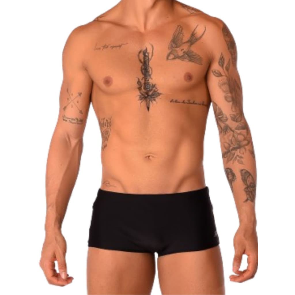 Sunga Masculina Boxer adulto Moda Praia Com Proteção Solar Uv50
