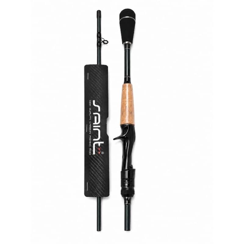 Vara Para Carretilha Saint Vektor Carbono 1,73m | 5-12 | 6-14 | 7-17lbs | 2 Partes |Pesca Esportiva | Isca Artificial