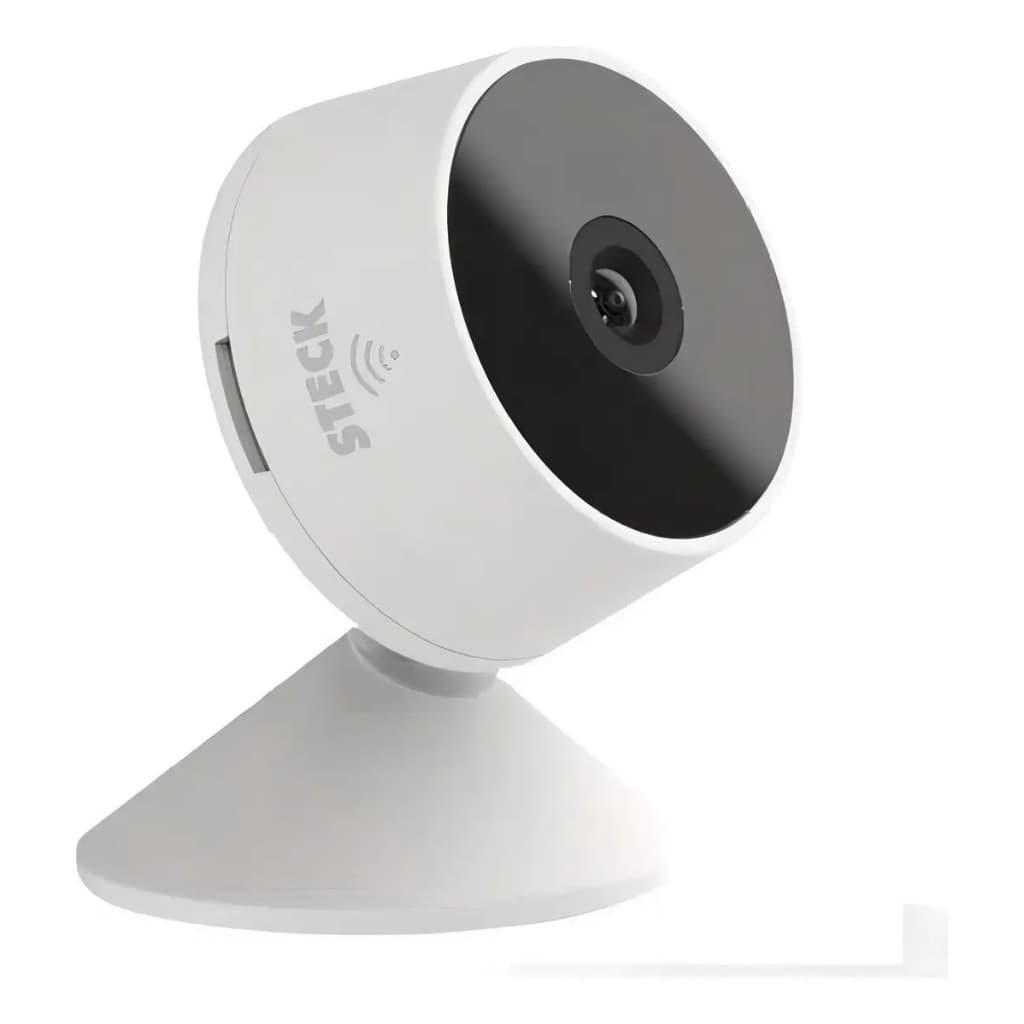 Câmera de Segurança Inteligente Wi-Fi Steck Smarteck Interna HD