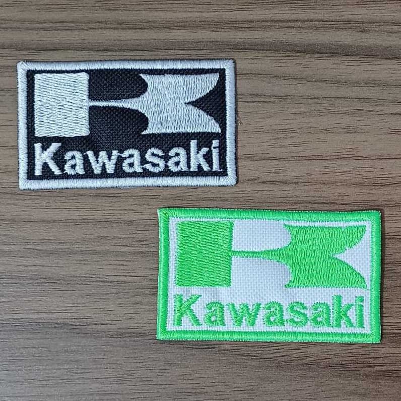 Patch Bordado Kawasaki | Com Termocolante