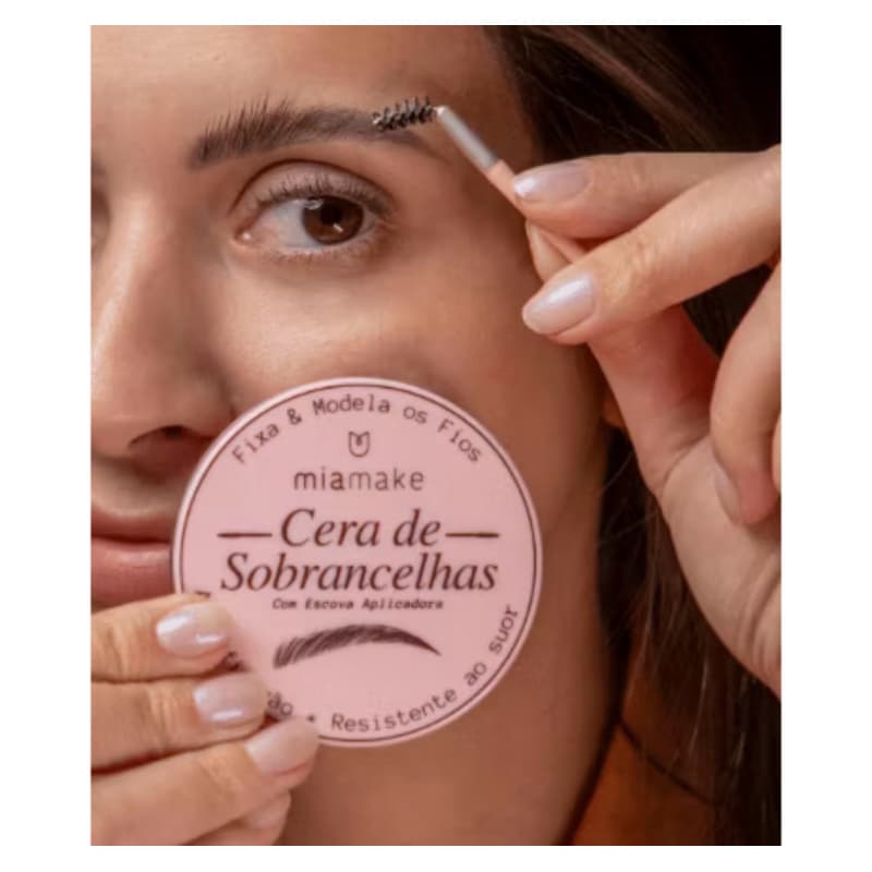 Cera Para Sobrancelha Fixadora Modeladora Efeito Laminado Brow Soap Alta Fixação
