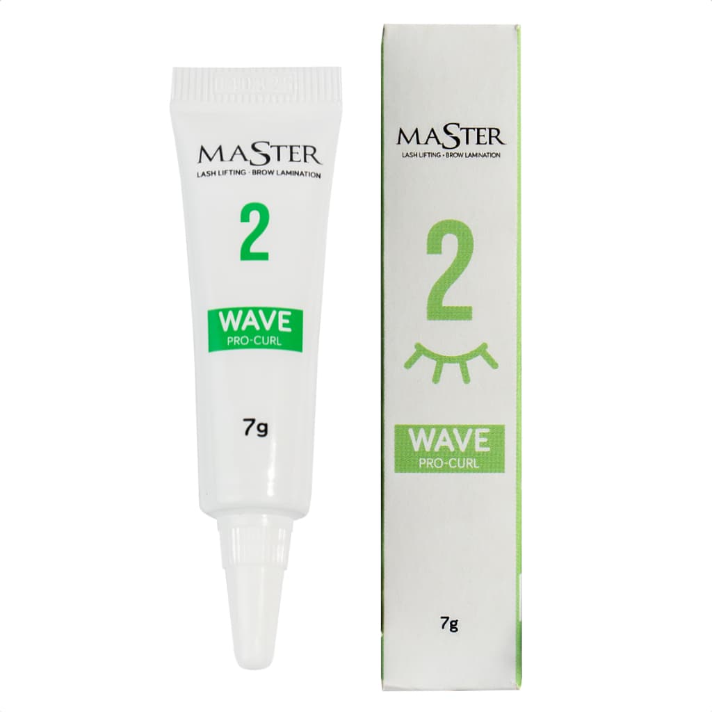 Lash Lifting e Brow Lamination Master Wave Pro-Curl Passo 2 7g Creme Fixador Pro