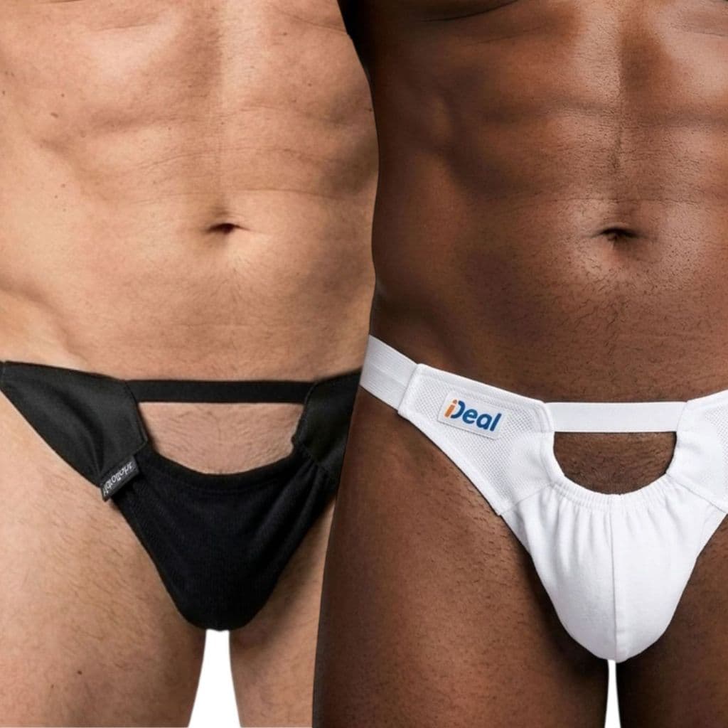 Suspensório Escrotal Suporte Genital Masculino Pós Cirúrgico Hérnia Vasectomia Versátil Testículo