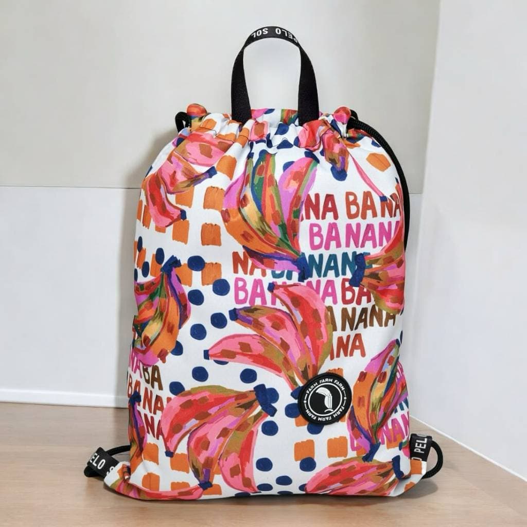 Bolsa Saco Mochila Saquinho Farm Praia Verão Piscina Reforçada Envio Imediato