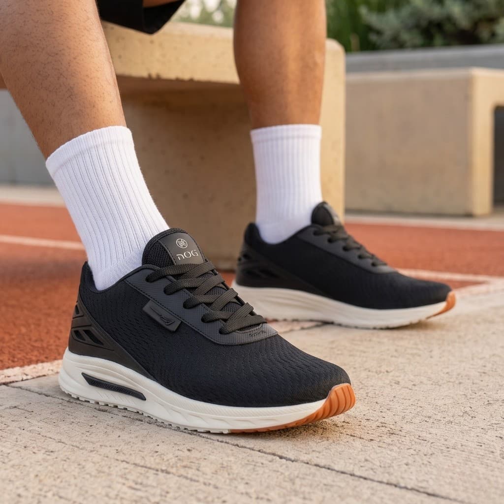 Tênis Masculino Academia Esportivo Leve Macio Para Caminhada De Corrida Dia a Dia