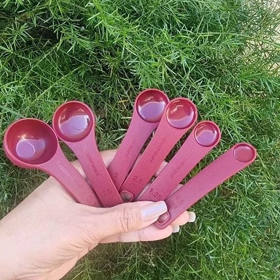 COLHERES MEDIDORAS TUPPERWARE - COLHER DE MEDIDAS